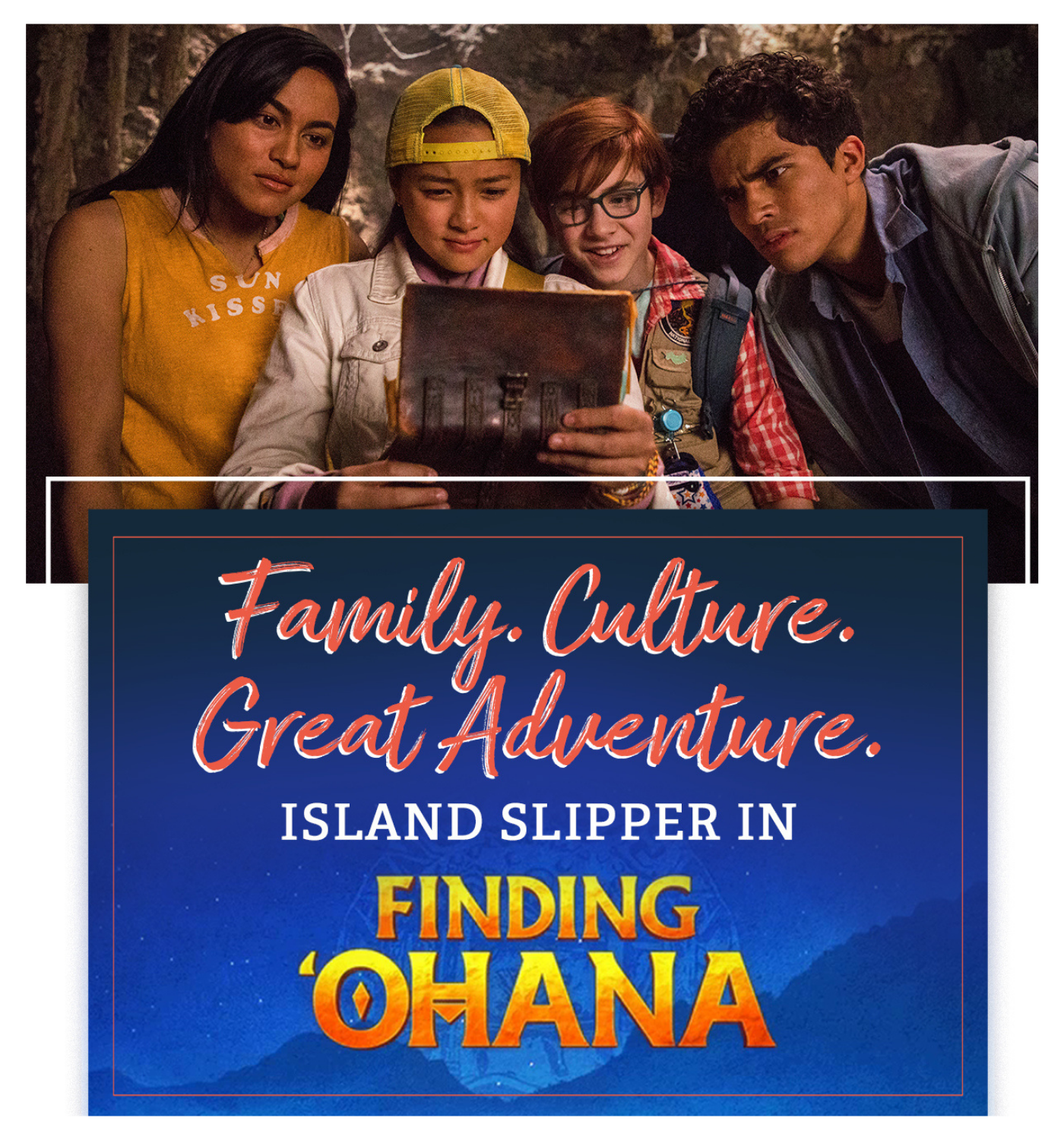 Island Slipper Featured in Finding Ohana on Netflix Island Slipper